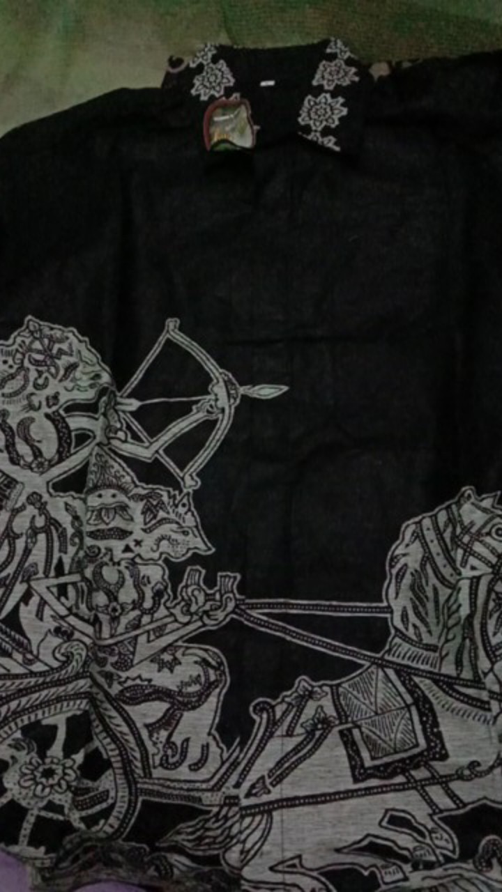 Bswart Batik Hrb026 Kenongo Hem Pendek Padi Pekalongan M L Xl Batik Pria Murah Modern Grosir