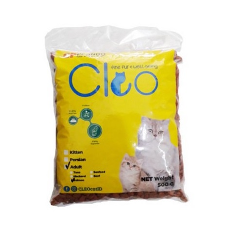 Cat Food Cleo Repack 500gr Kitten/Persian