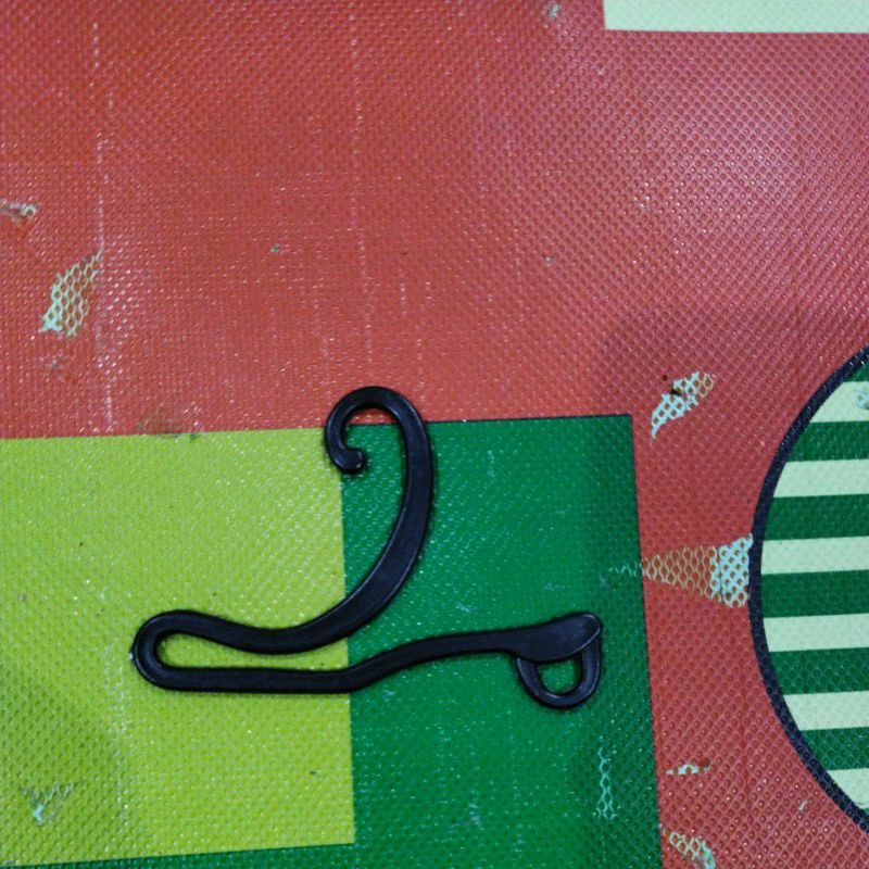 KAOS KAKI JEMPOL NYLON MOTIF BUNGA MUSLIMAH DEWASA TAPAK HITAM-Hanger aja