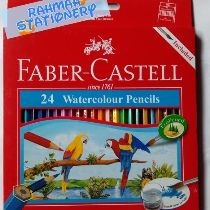 

Faber-Castell watercolours pencil 24 warna / pensil warna 24