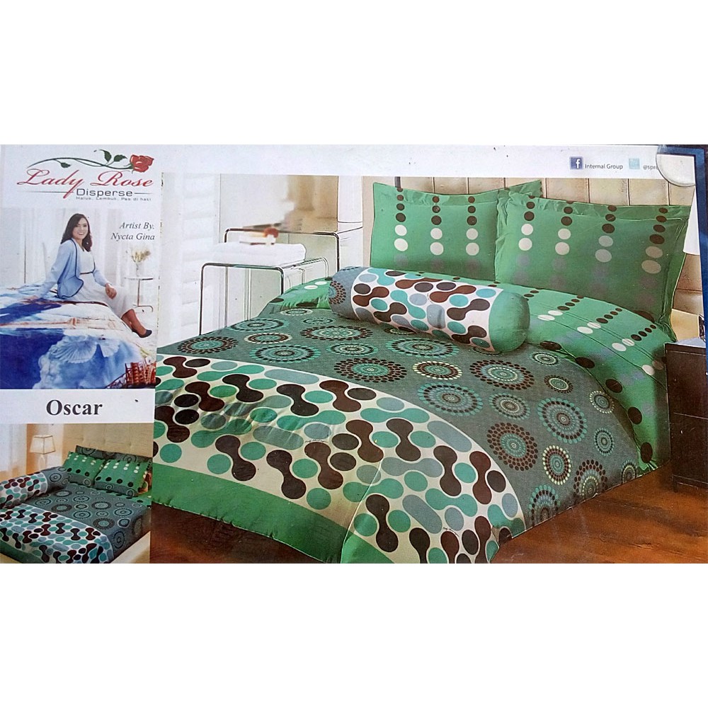 Bedcover Lady Rose 180x200 - Oscar