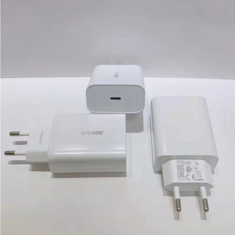 CHARGER OPPO FAST CHARGING SUPER VOOC GAN 65W TYPE C TO TYPE C ORI