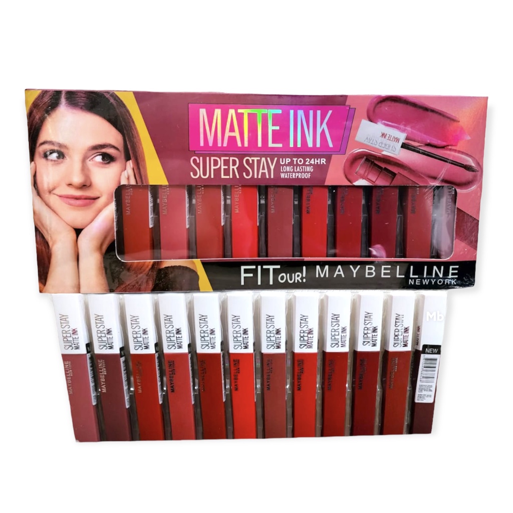 [Per Batang] Lipcream Maybelline Superstay Papan Barcode