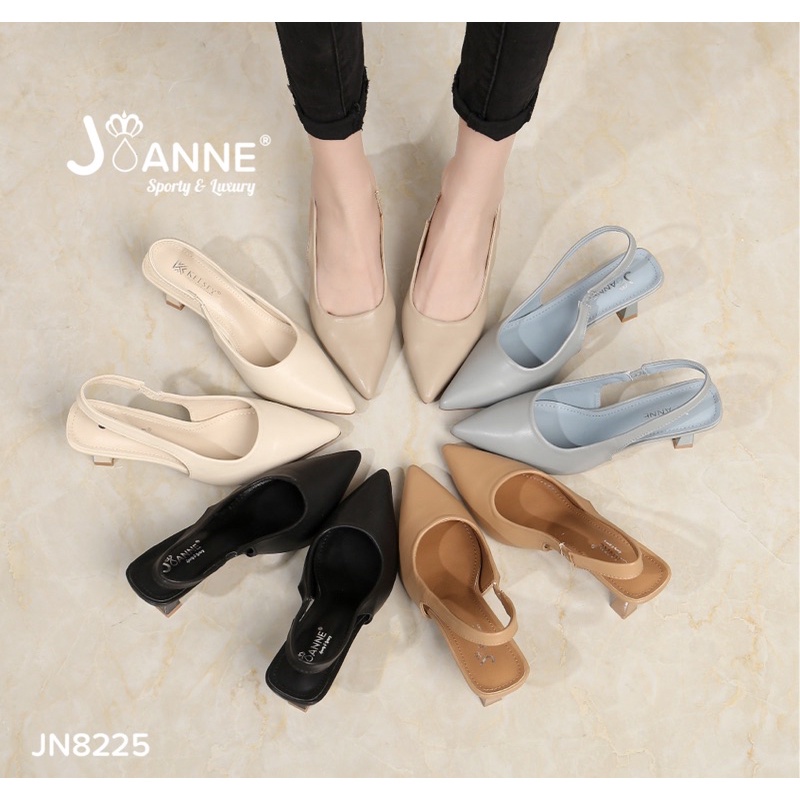 JOANNE Slingback High Heels Shoes #JN8225 ORIGINAL