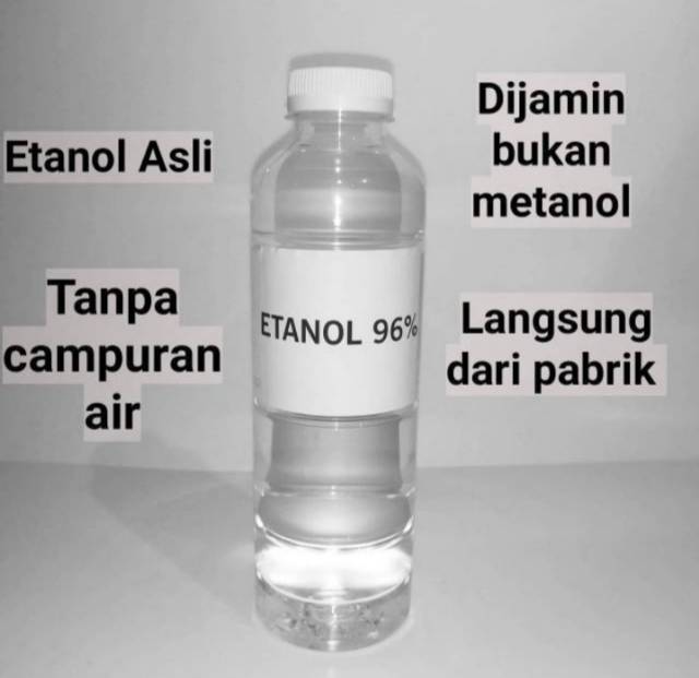 etanol 96% murni alkohol absholut bahan parfum