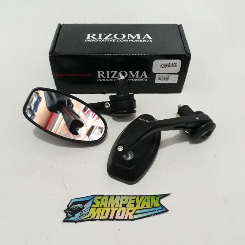 Spion Sepion Jalu Oval Hitam Rizoma H2586