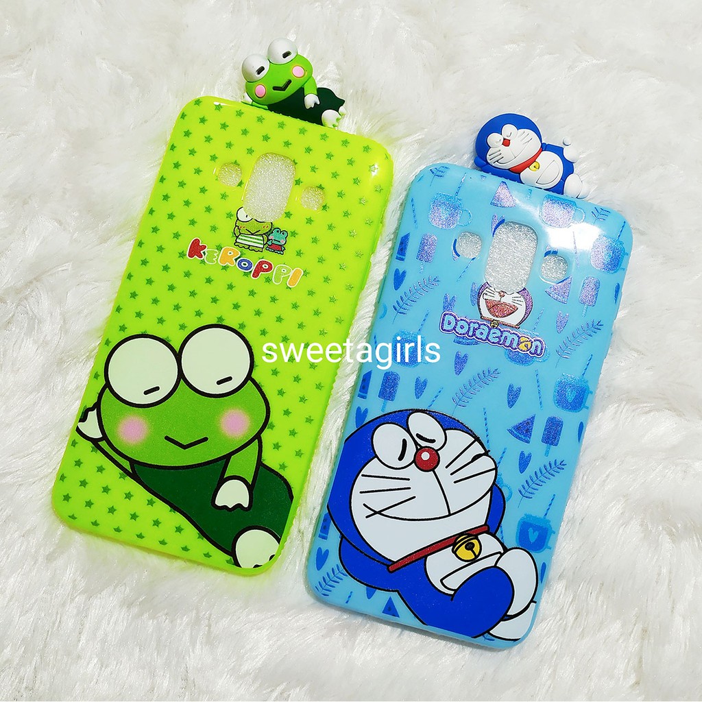 Silicon Case Glossy + Boneka 3D - Samsung Galaxy J7 Duos  - Sweetacase.id / Motif Kartun - Bisa Bayar Ditempat / COD / Casing Terbaru / Karakter Lucu / Casing Kartun / Kartun / Case murah / diskon / Import/ J7 Duo