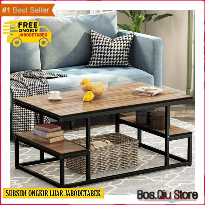Meja Hias Ruang Tamu / Meja Tamu / Meja Besi / Meja Kayu