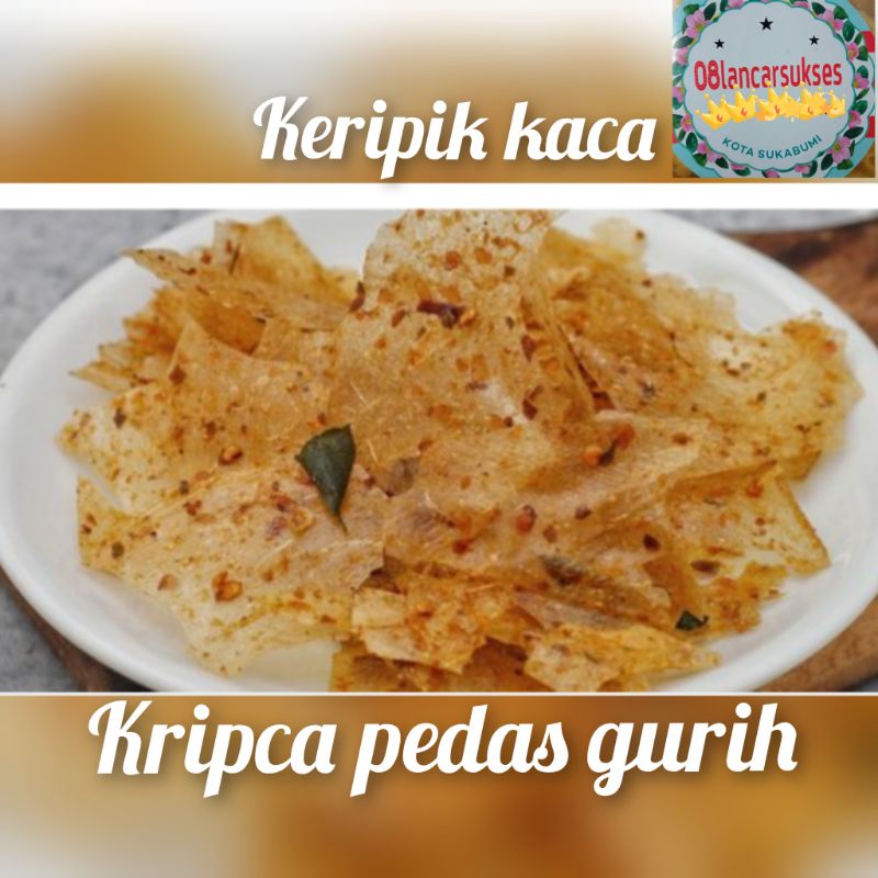 

KRIPIK KACA KRIPCA PEDAS GURIH 500GRAM