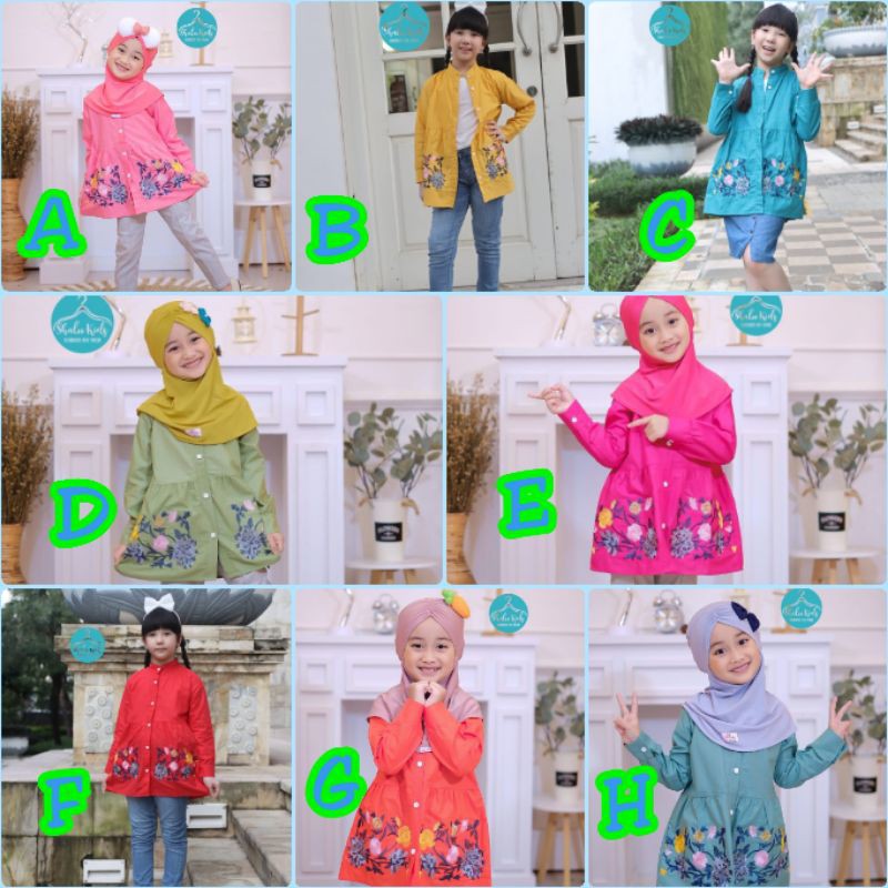 SHALU KIDS Kemaja perempuan