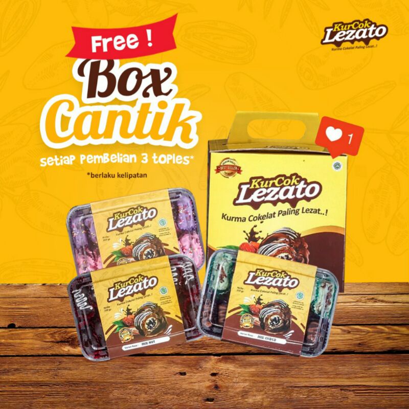 

KURCOK LEZATO 3 TOPLES MURAH / KURMA COKLAT PREMIUM / KURCOK JOGJA