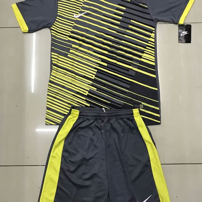 Dahsyat Kaos Futsal Jersey Futsal Dan Sepak Bola Setelan Nike Corak Garis   TerbataS