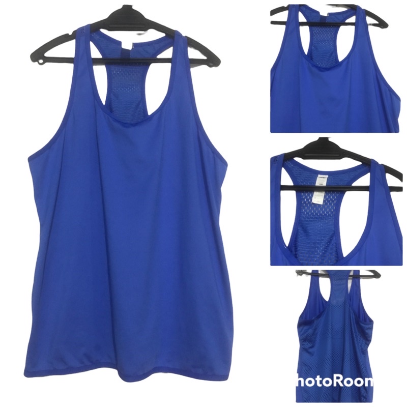 tank top Blue wanita Branded  new