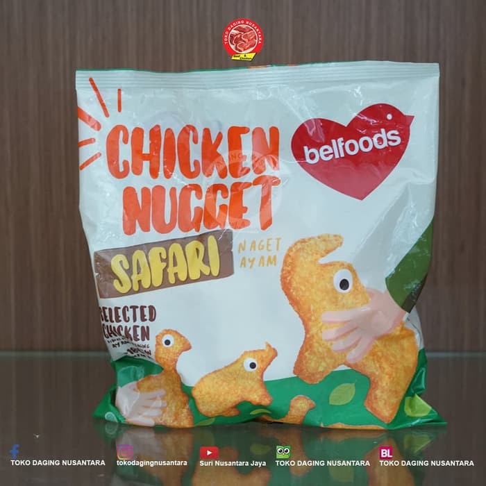 

Belfoods Chicken Nugget Safari 450g