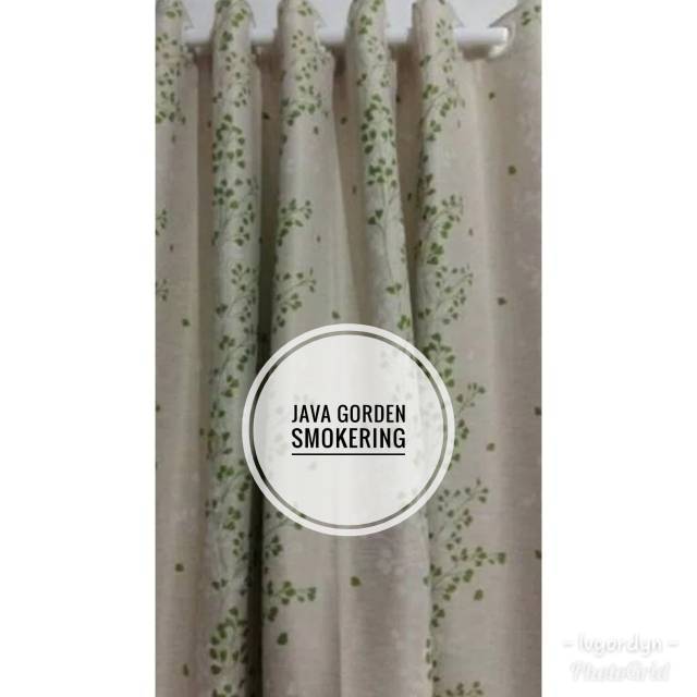 Gorden Prada smoke ring gordeng pintu jendela L 1 50 Gorden Prada smoke ring gordeng pintu jendela L 1 50