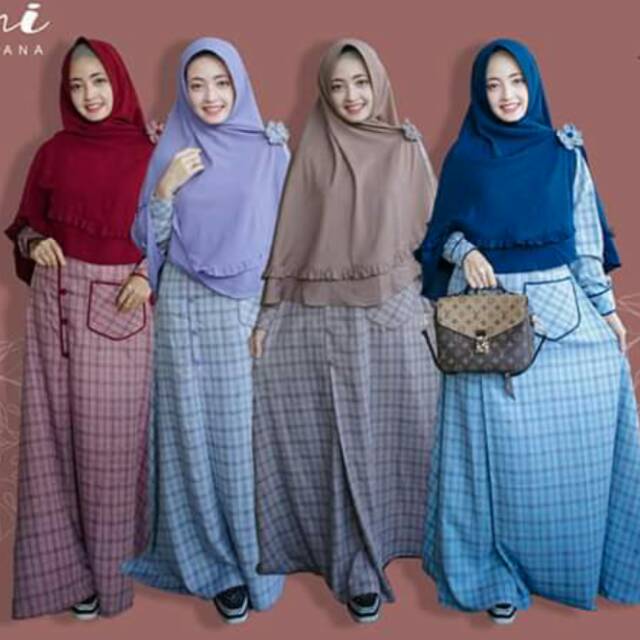 Gamis Naomi Set original by Diva Busana
