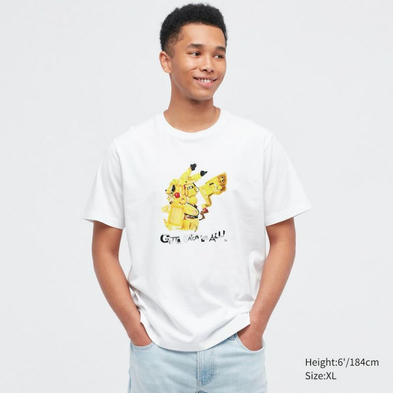 kaos uniqlo pokemon original