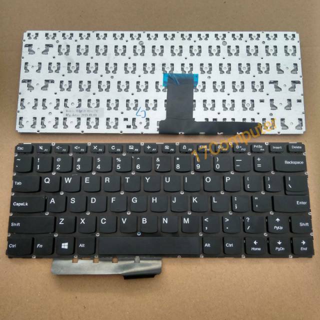 Keyboard Lenovo Ideapad 310-14 310-14IKB V310-14ISK V310S-14IKB V510S-14ISK tombol delete