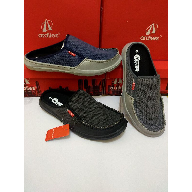 Sepatu sandal selop karet pria ARDILES  Original