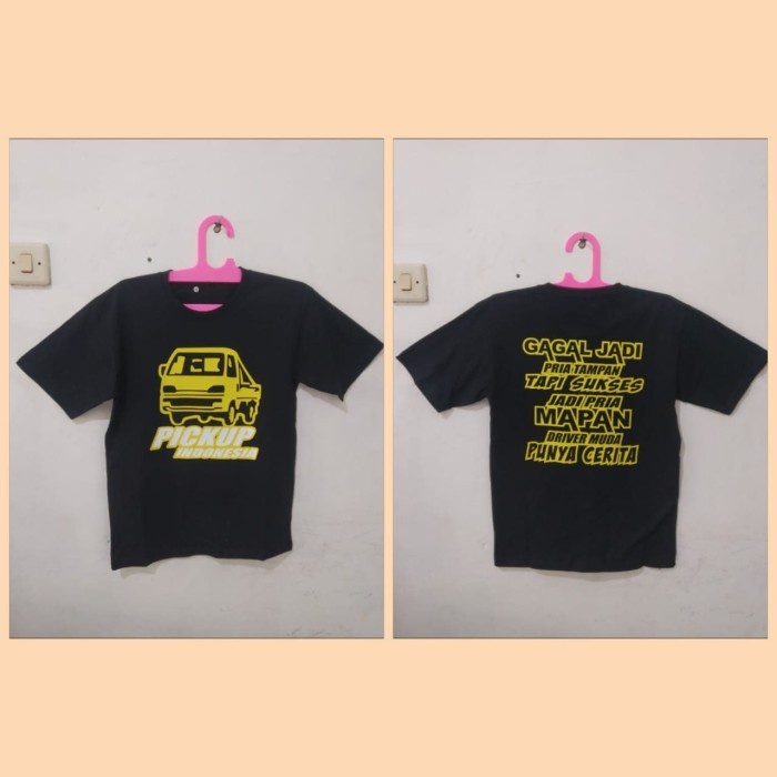 BIG SIZE 3XL 4XL kaos/t shirt/baju keren PICK UP DRIVER MUDA INDONESIA