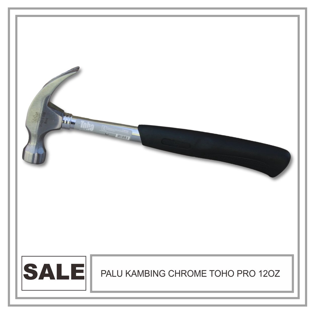 Palu Kambing Toho 12 oz ASLI | Palu Toho 12oz PREMIUM | Material Mart | SALE