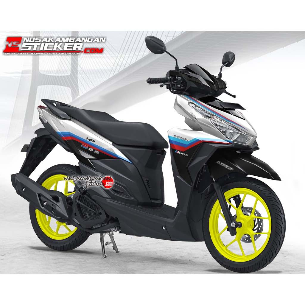 Stiker Vario 150 Livery BMW Safety