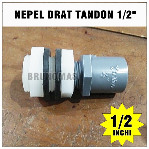 Grosir Nepel Drat Tandon 1/2 Inchi - Neple Input Output Pipa Setengah In E6lgAatQ7wDVy