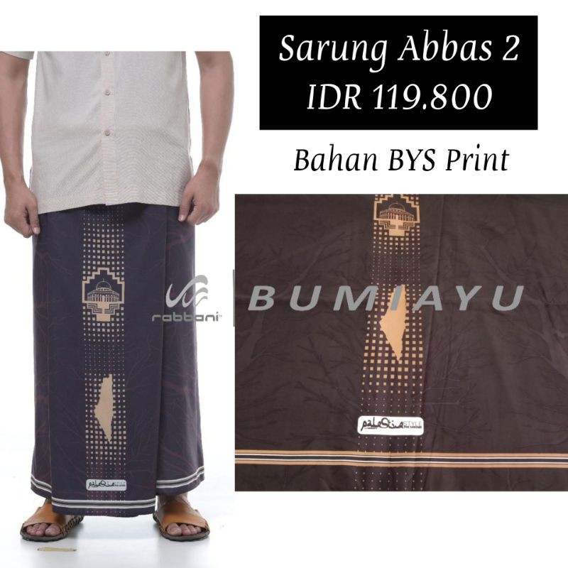 Sarung Abbas 2 Rabbani