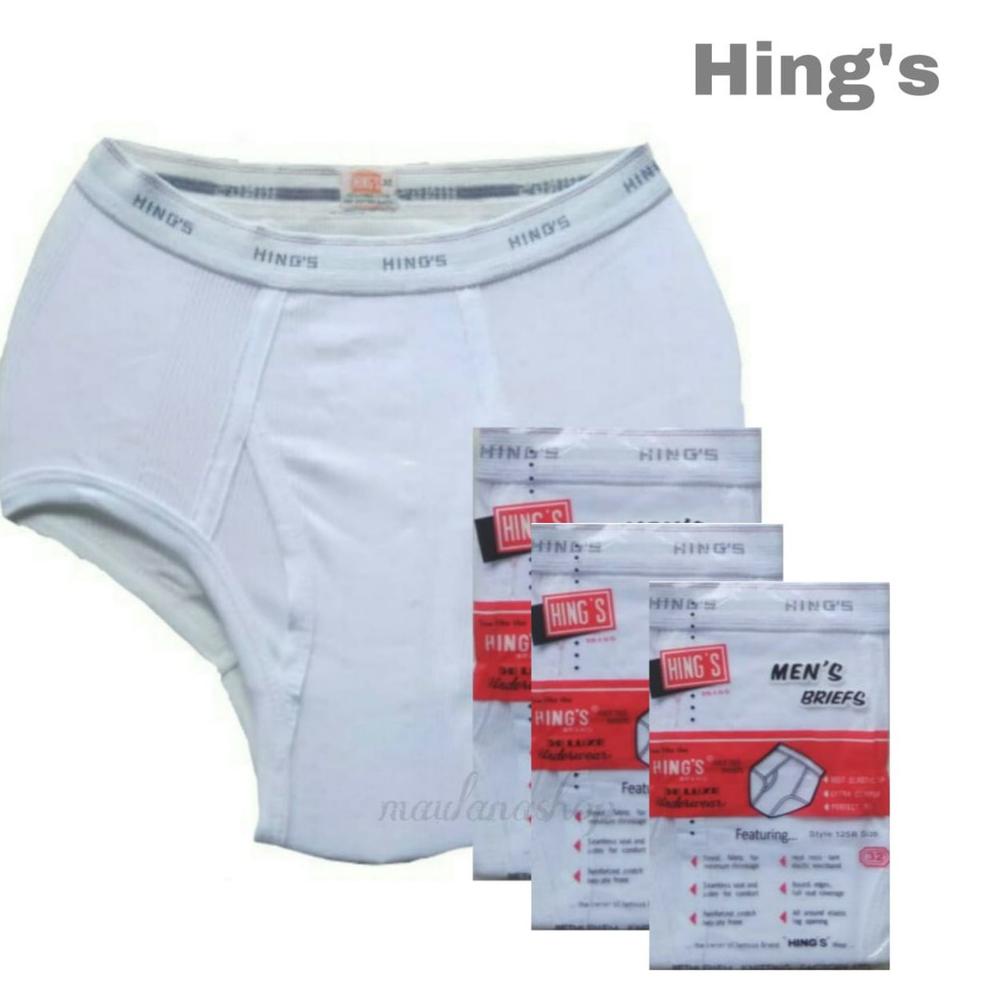 [Kaoskakimuslim] Celana Dalam Hings Pria / 36, 38 Cd Hings