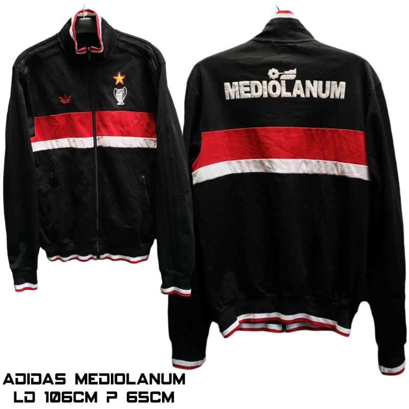 jaket tracktop adidas mediolanum AC.Milan second brand