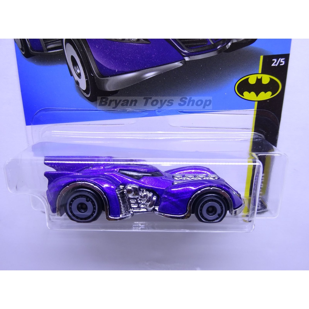 Hot Wheels Batman : Arkham Asylum Batmobile Ungu