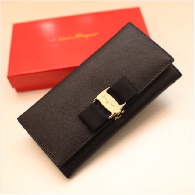 Salvatore Ferragamo Vara continental wallet