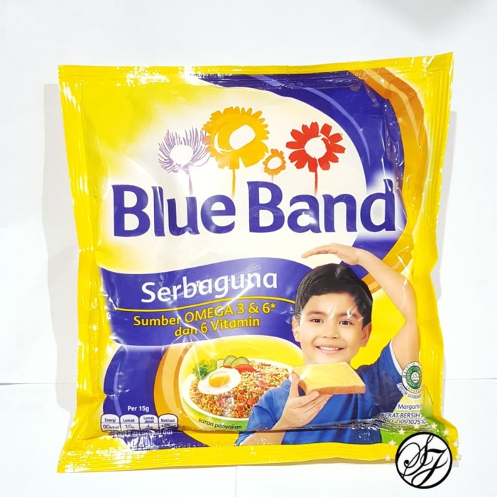 

butter-mentega- blue band mentega / blueband margarine sachet 200gram -mentega-butter.