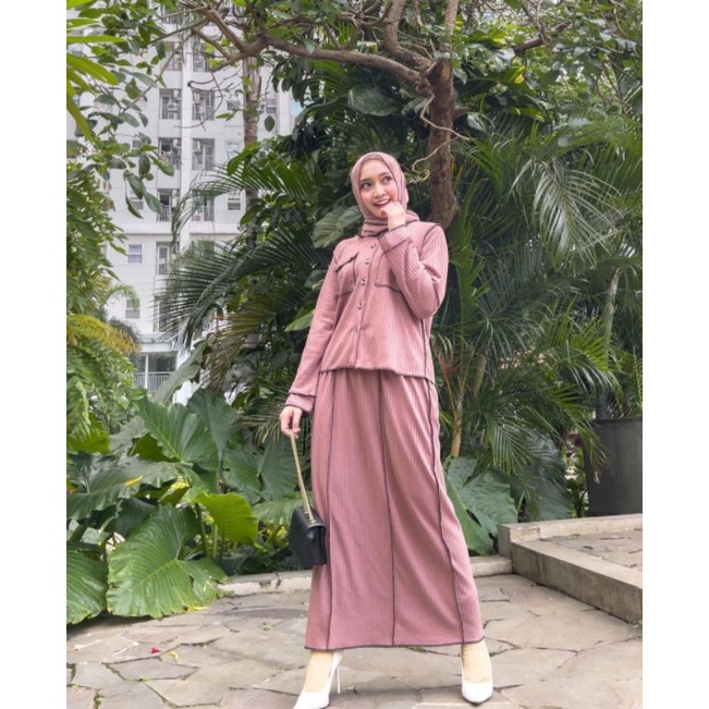 setrok bobal extu/setelan rok