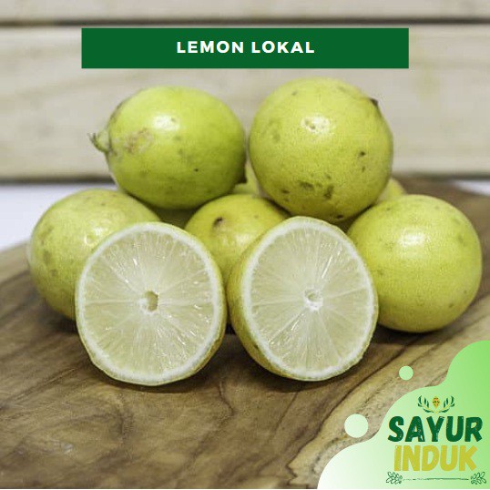 

Sayur Induk - Jeruk Lemon Lokal 500 Gram Fresh Grade A Lemon Curah