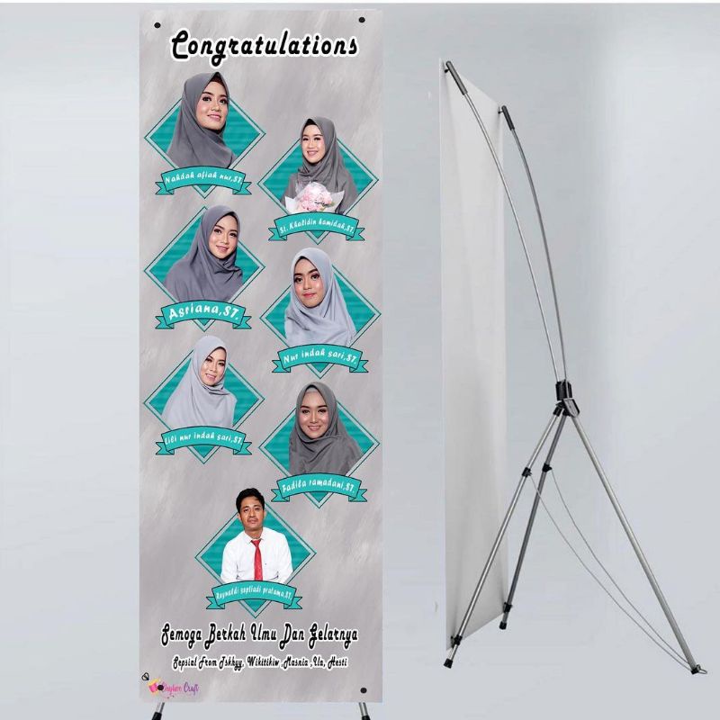 Spanduk Banner Wisuda  Banner Kelulusan