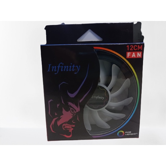 INFINITY FAN CASE SLIM AUTO RING RGB - FAN CASE INFINITY 12CM MOLEX (AUTO RGB)