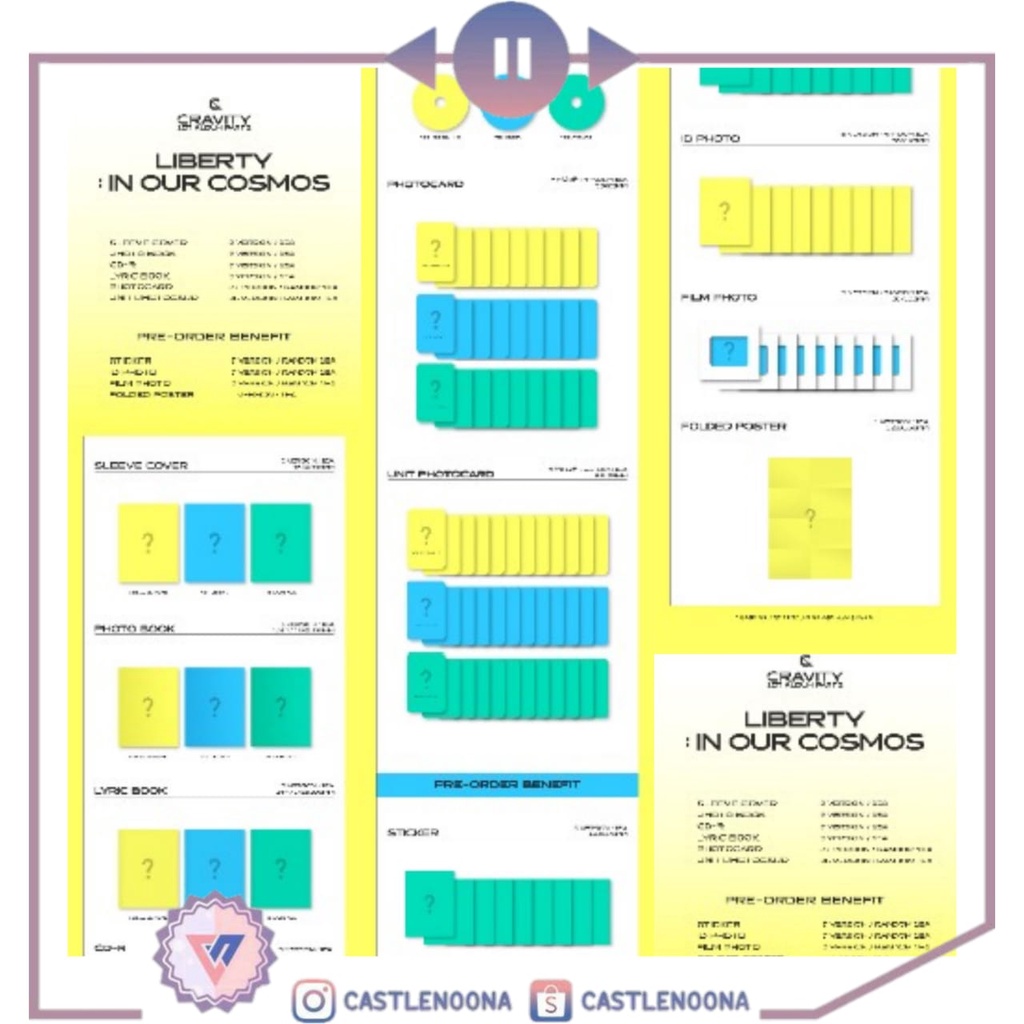 [PREORDER] CRAVITY 1ST ALBUM Part.2 [LIBERTY : IN OUR COSMOS]