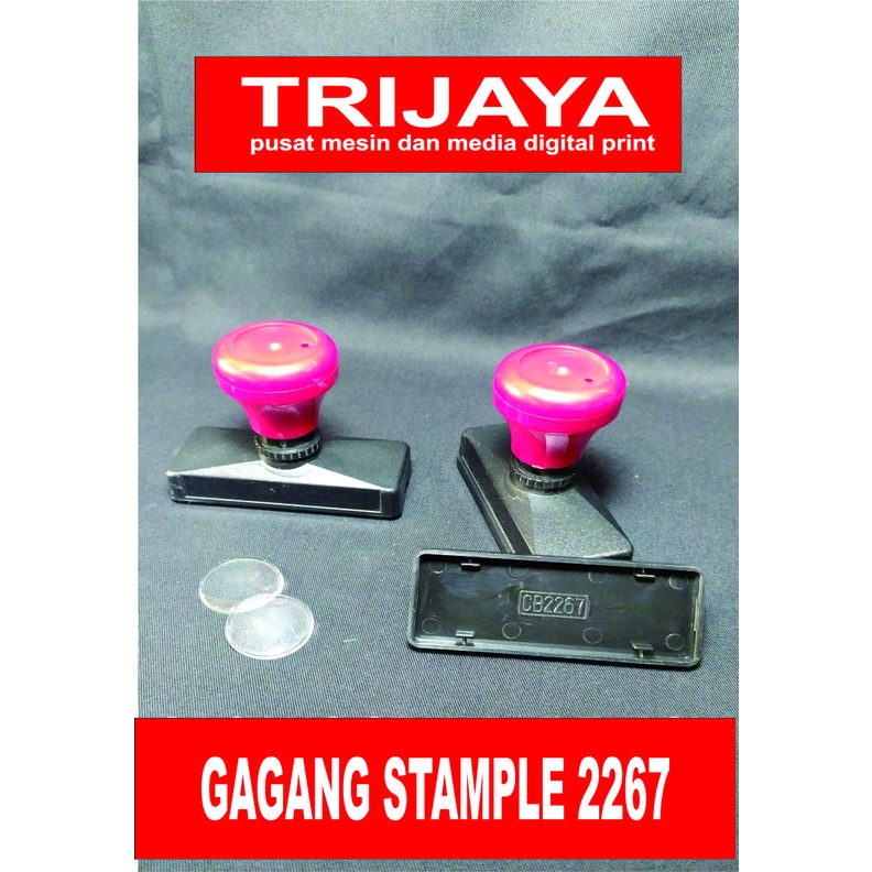 

Bahan Gagang Stample Flash Persegi 2267