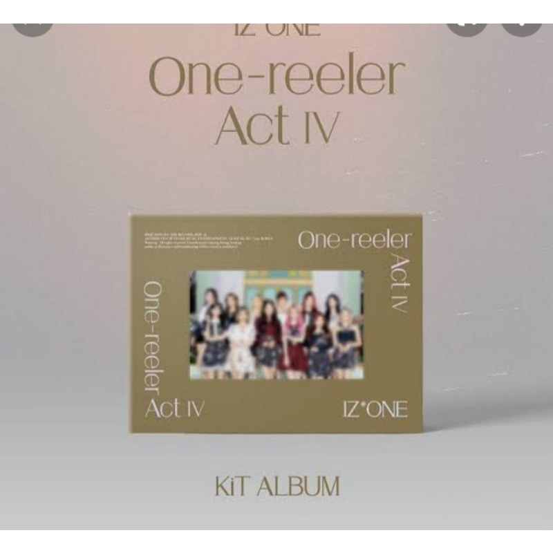 KIHNO IZONE ONE-REELER