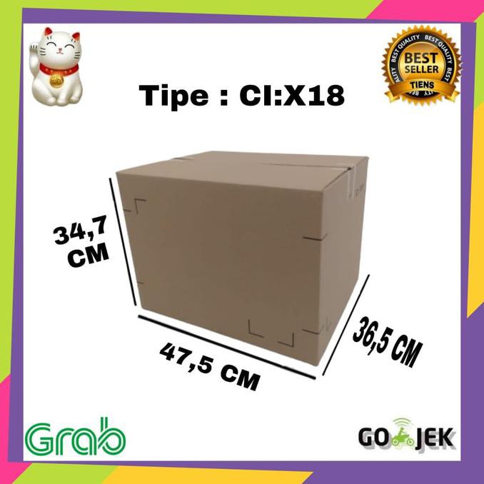 

Kardus baru buat packing barang pindahan rumah Kode 908