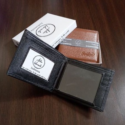 antonHilmanto-dompet pria bahan kulit sintetis lokal sp4 model lipat biasa atau tidur kartu tengah #dompet #dompetlipat #dompetcowok #dompetlokal #dompetbagus #menwallet