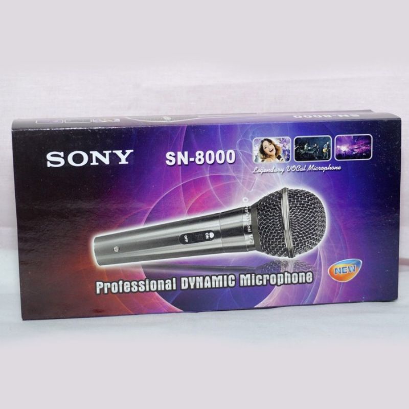 mic kabel sony sn8000 full besi stainless free kabel mic sony sn 8000 cable microphone dynamic microphone