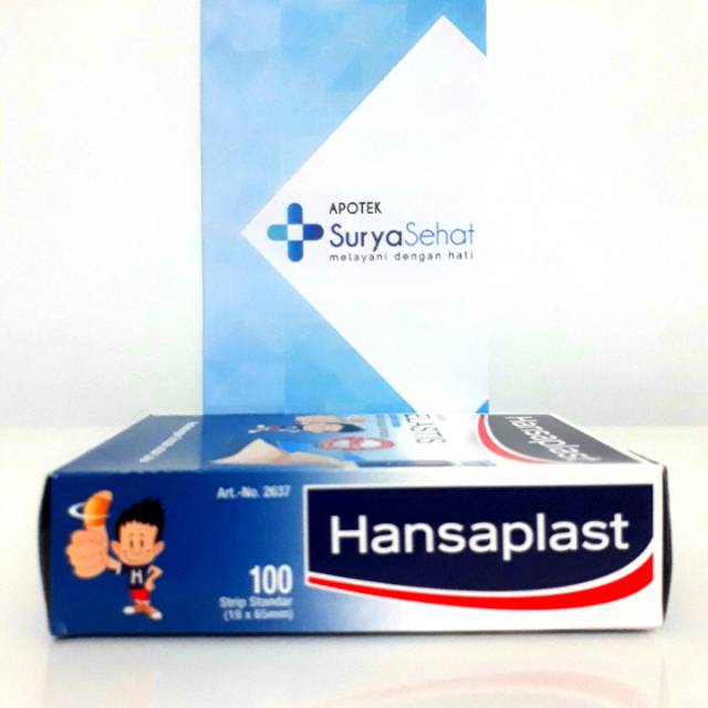 Hansaplast Plester Kain Elastis Standar / Jumbo