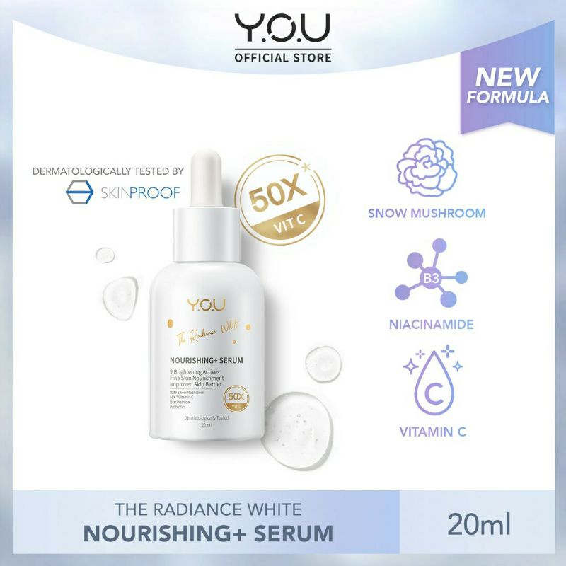 Y.O.U The Radiance White Nourishing  + Serum