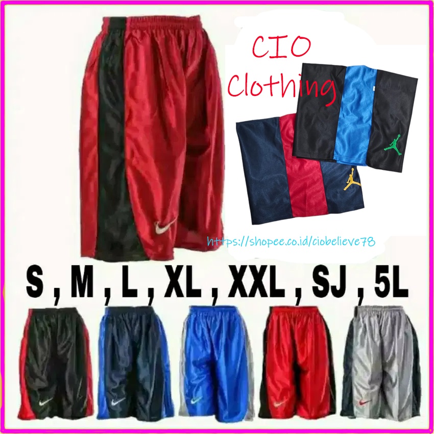 CELANA KOLOR PENDEK SPORT | CELANA FUTSAL | CELANA BASKET | S-M-L-XL-XXL-SUPERJUMBO PARAGON PRIA