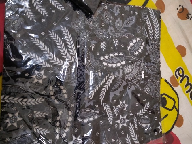 Bswart Batik Hrb026 Kenongo Hem Pendek Padi Pekalongan M L Xl Batik Pria Murah Modern Grosir