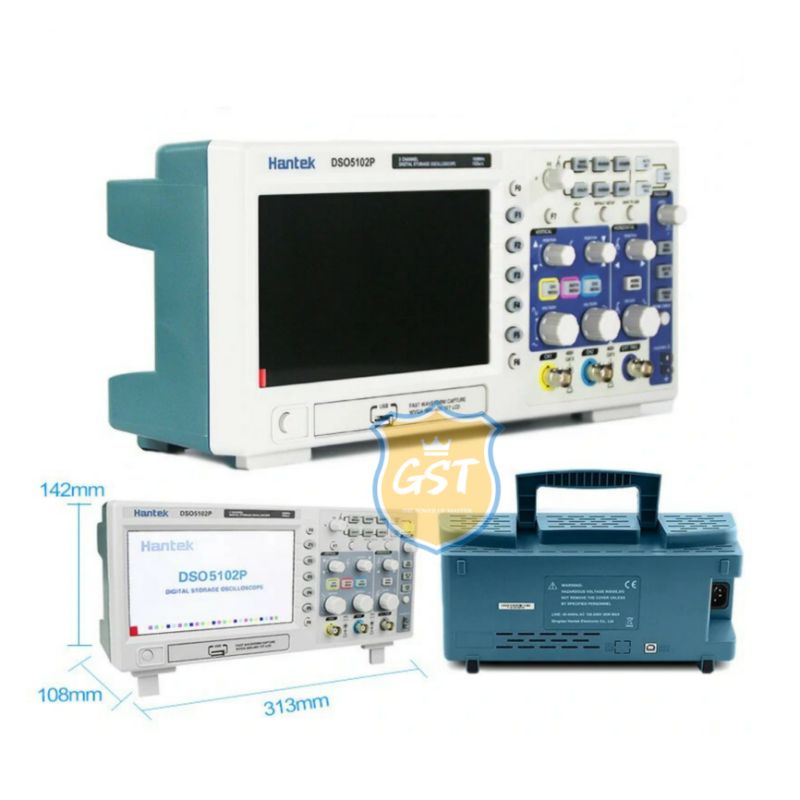 Oscilloscope Digital Hantek DSO5102P Original
