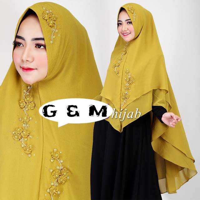 KHIMAR / HIJAB LV PAYET PREMIUM CERUTY SOFT PET ANTEM ORIGINAL JNS ( cod )