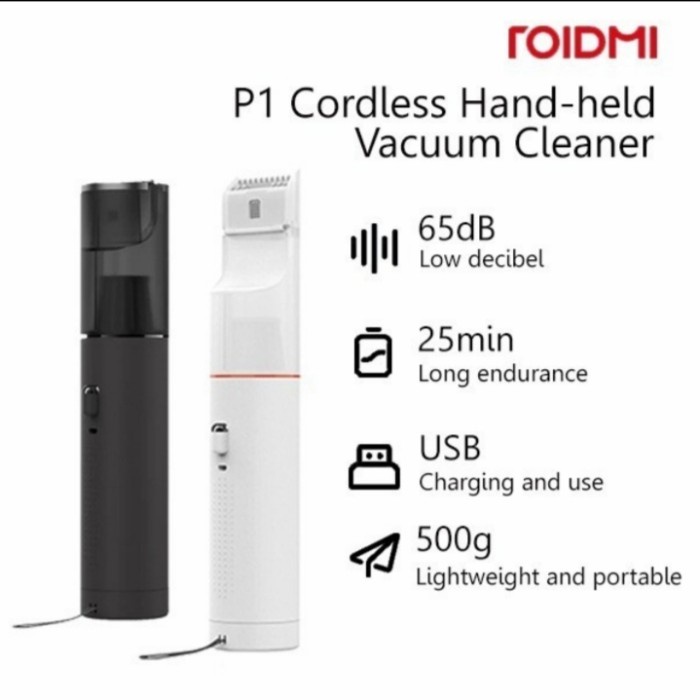 XIAOMI ROIDMI CORDLESS VACUUM CLEANER- BLACK